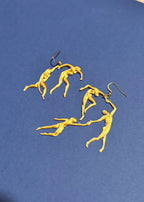 Matisse series earrings "The Dance"