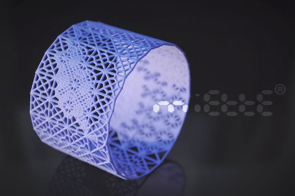 Bracelet unique « Dentelle » - sustainable PLA bioplastic bracelet - Miette jewelry