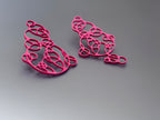 Linear "Bubbles" ear jewelry