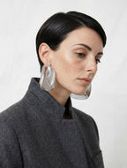 "Circonstances" Hoop Earrings