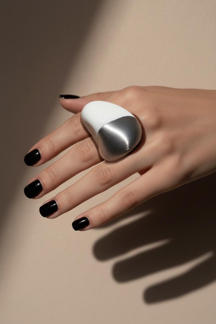 Bagues "Union" - PLA bioplastic ring - Miette jewelry