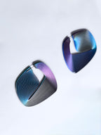 "Circonstances" Hoop Earrings
