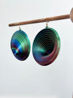 "Telescope" Earrings – Kinetic Mobile Art | Miette