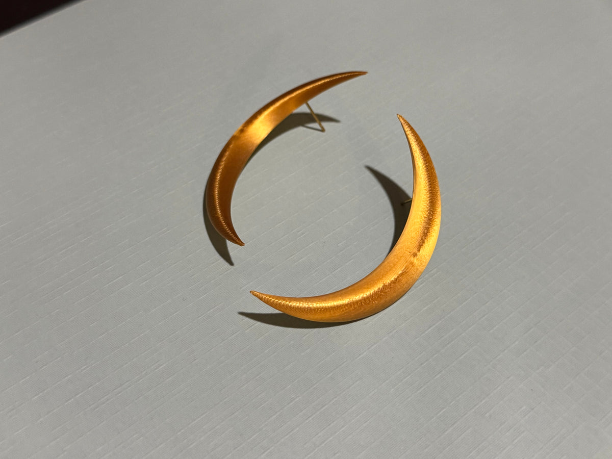Boucles d’oreilles « La Lune »