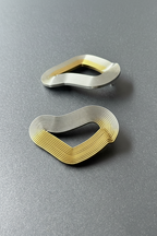 "Linear" Earrings Bauhaus Inspiration
