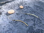 « Equilibre » - handmade PLA bioplastic earrings - Miette jewelry