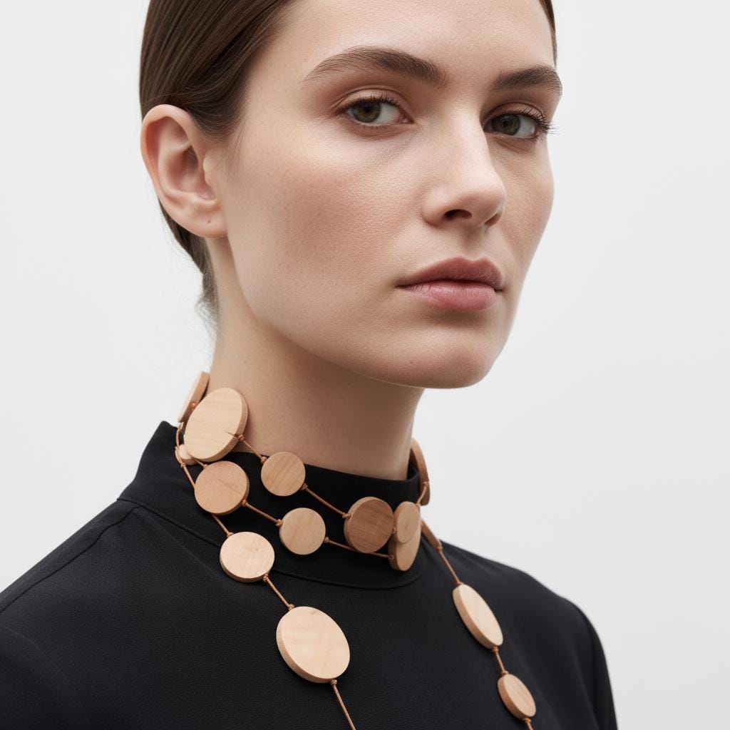  - sustainable bioplastic jewelry - Miette