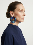 Boucles d'oreilles créoles « Écho»