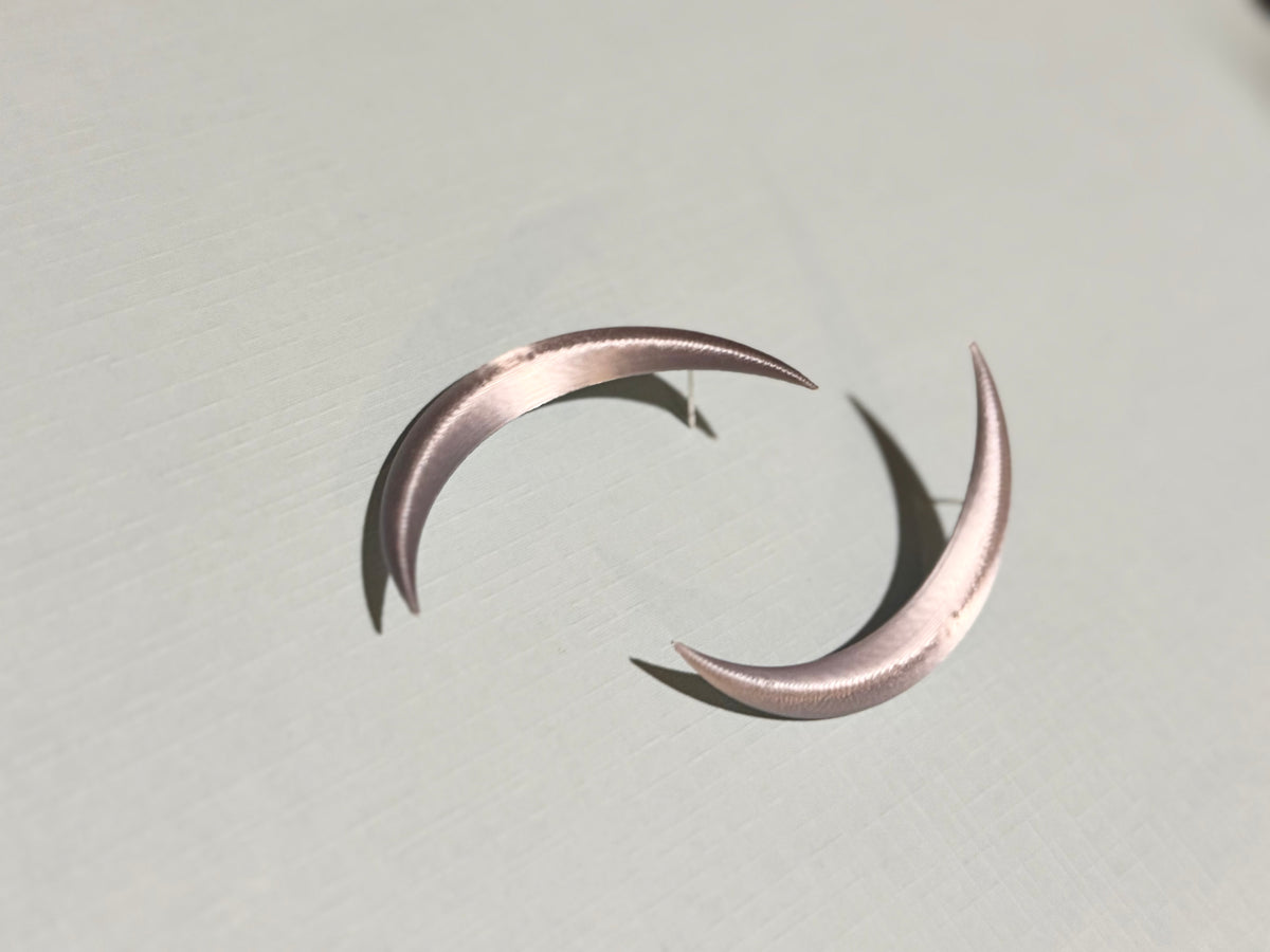 Boucles d’oreilles « La Lune »