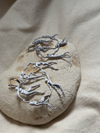 Matisse series earrings "The Dance"