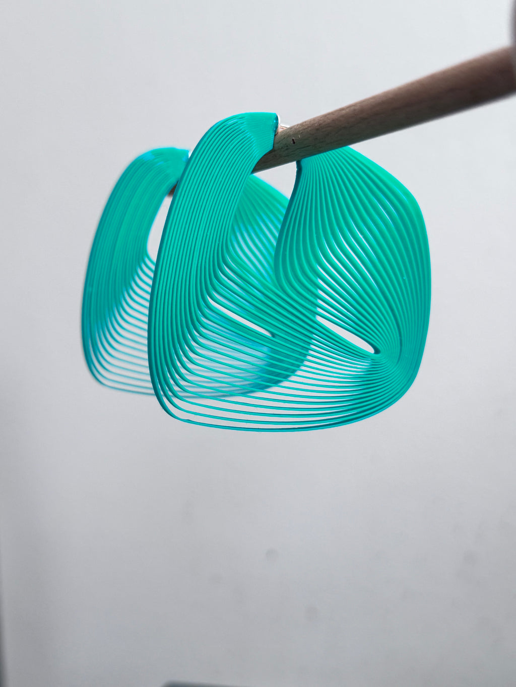 "Circonstances" Hoop Earrings