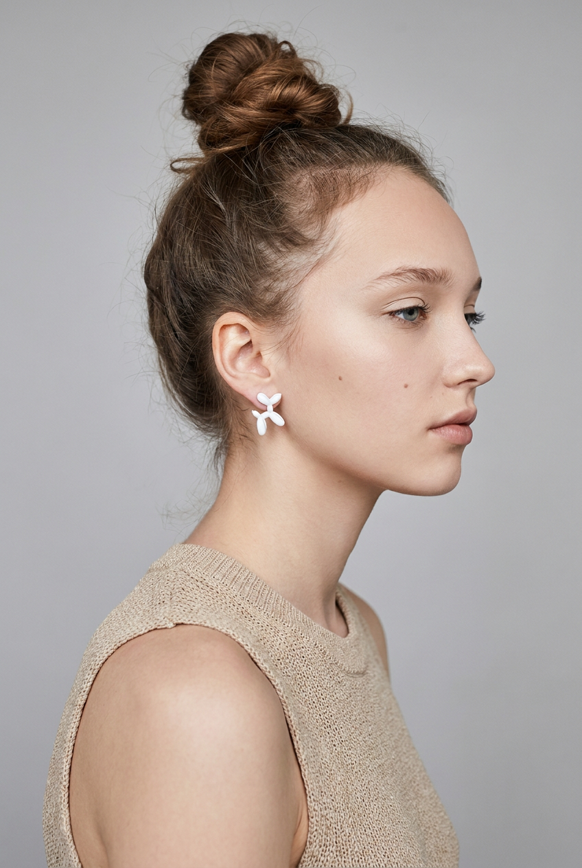 Boucles d'oreilles « Le chien »