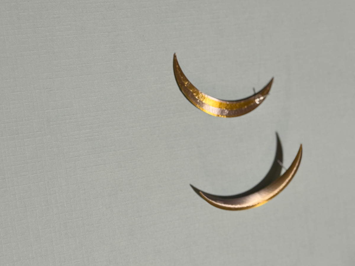 Boucles d’oreilles « La Lune »