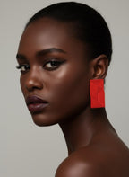 Boucles géantes "Inside Out " - handmade PLA bioplastic earrings - Miette jewelry
