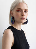 Boucles d'oreilles créoles « Écho»