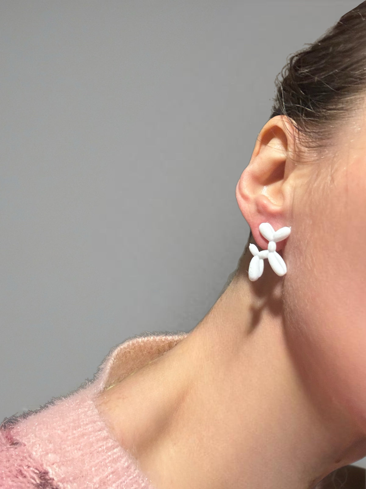 Boucles d'oreilles « Le chien »