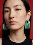 "Circonstances" Hoop Earrings