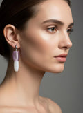 Translucides "Selon Othoniel" - handmade PLA bioplastic earrings - Miette jewelry