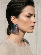 "Circonstances" Hoop Earrings