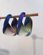 "Circonstances" Hoop Earrings