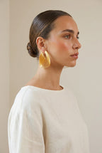 "Circonstances" Hoop Earrings