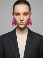 "Circonstances" Hoop Earrings