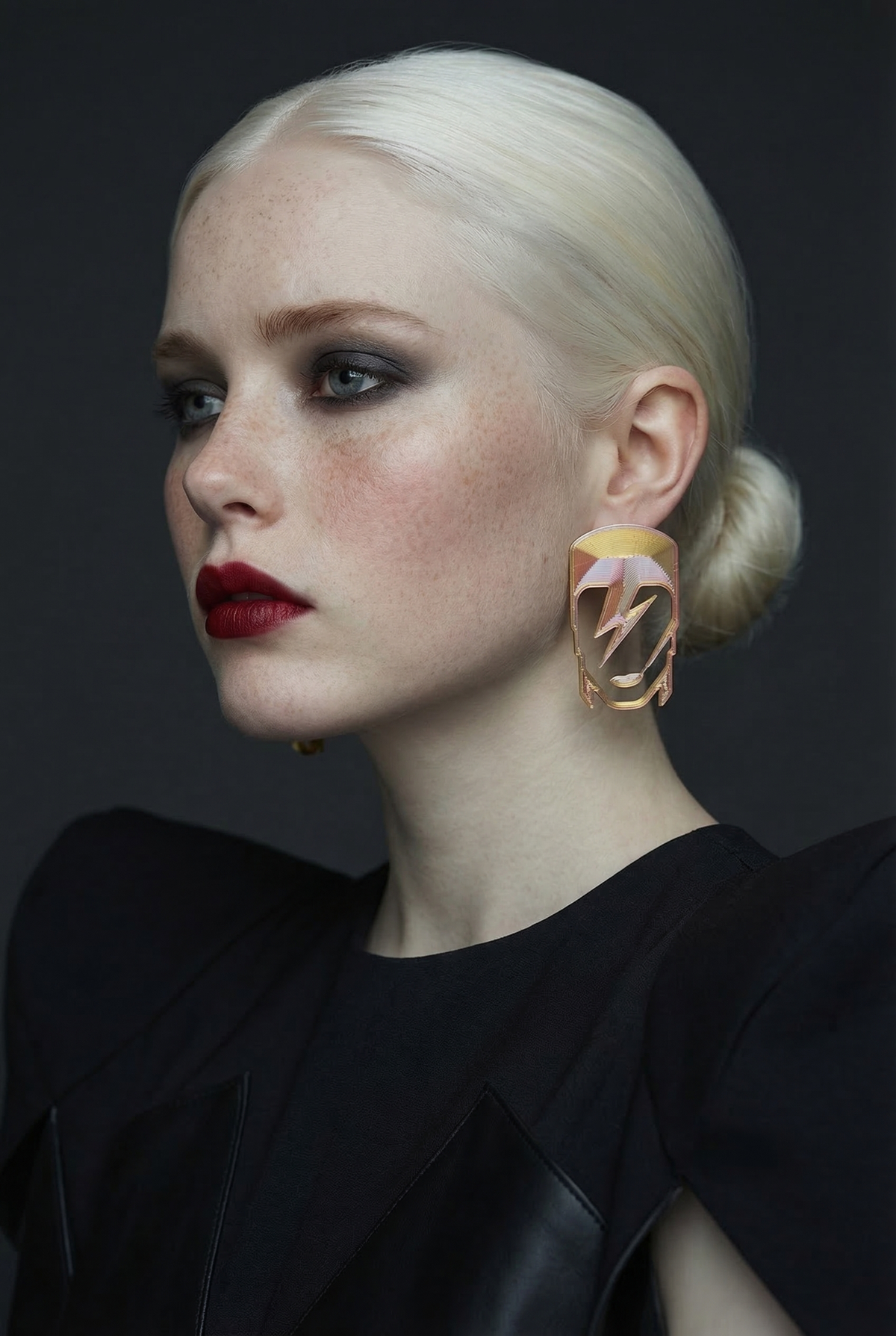 "Ziggy Bowie" earrings