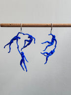Matisse series earrings "The Dance"