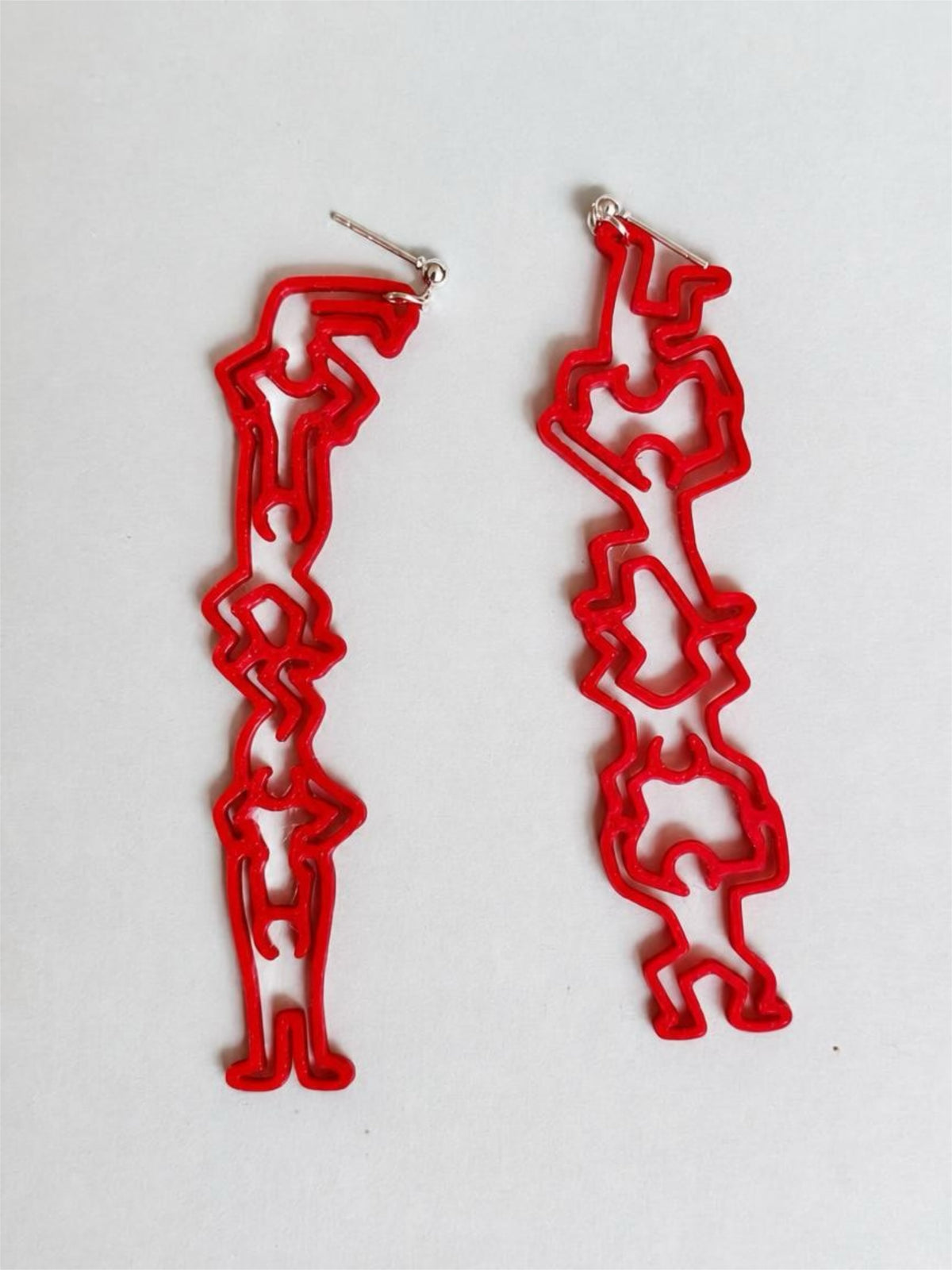 Haring « Acrobates » asymétriques