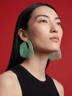"Circonstances" Hoop Earrings