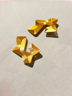 "Course" optical earrings