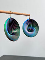 "Telescope" Earrings – Kinetic Mobile Art | Miette
