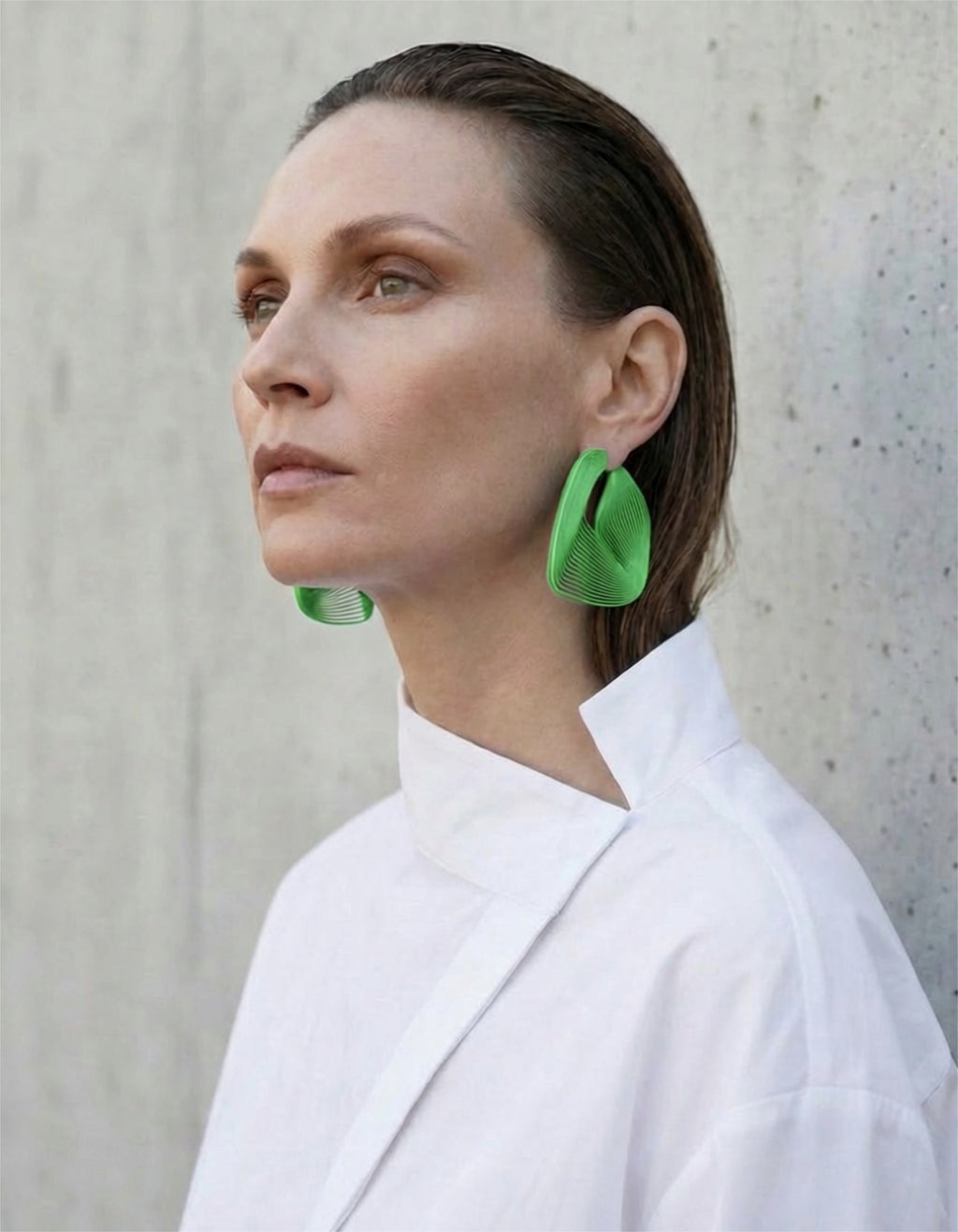 "Circonstances" Hoop Earrings
