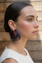 "Circonstances" Hoop Earrings