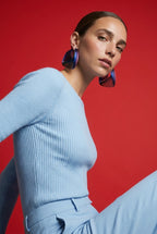 "Circonstances" Hoop Earrings