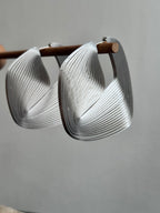 "Circonstances" Hoop Earrings
