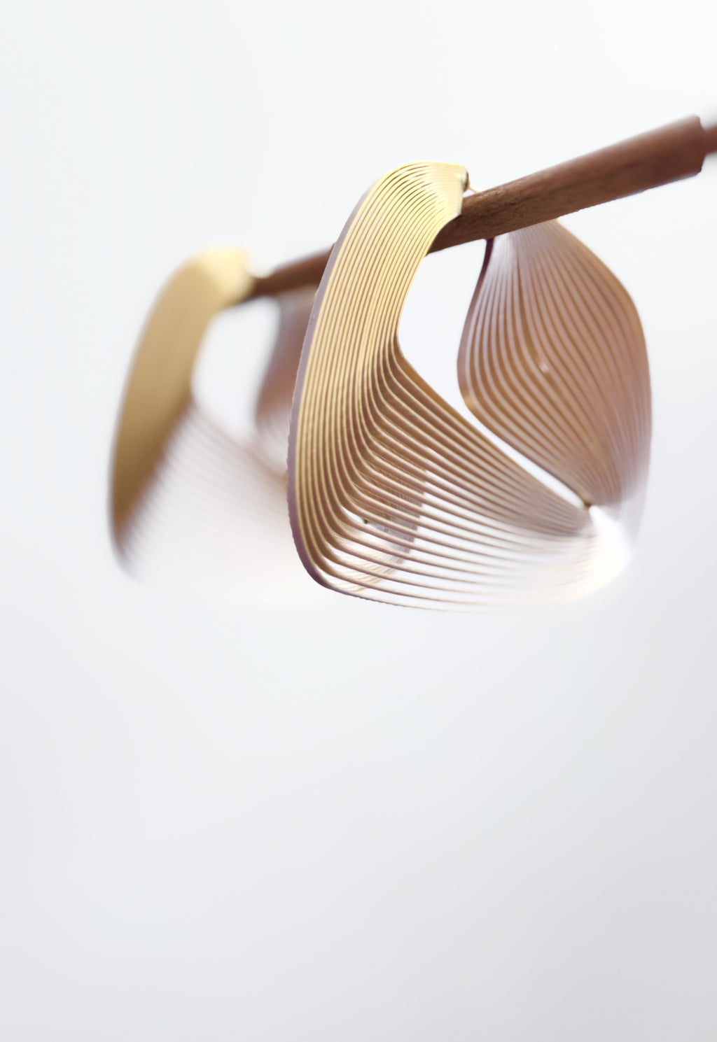 "Circonstances" Hoop Earrings
