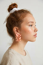 Matisse series earrings "Ficus"