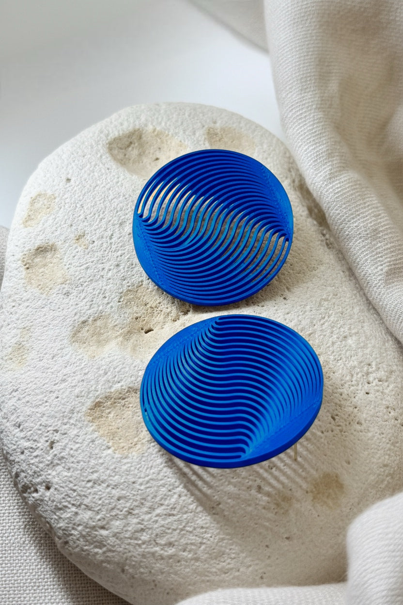 Vasarely "The Magnet" series earrings
