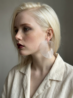 "Circonstances" Hoop Earrings