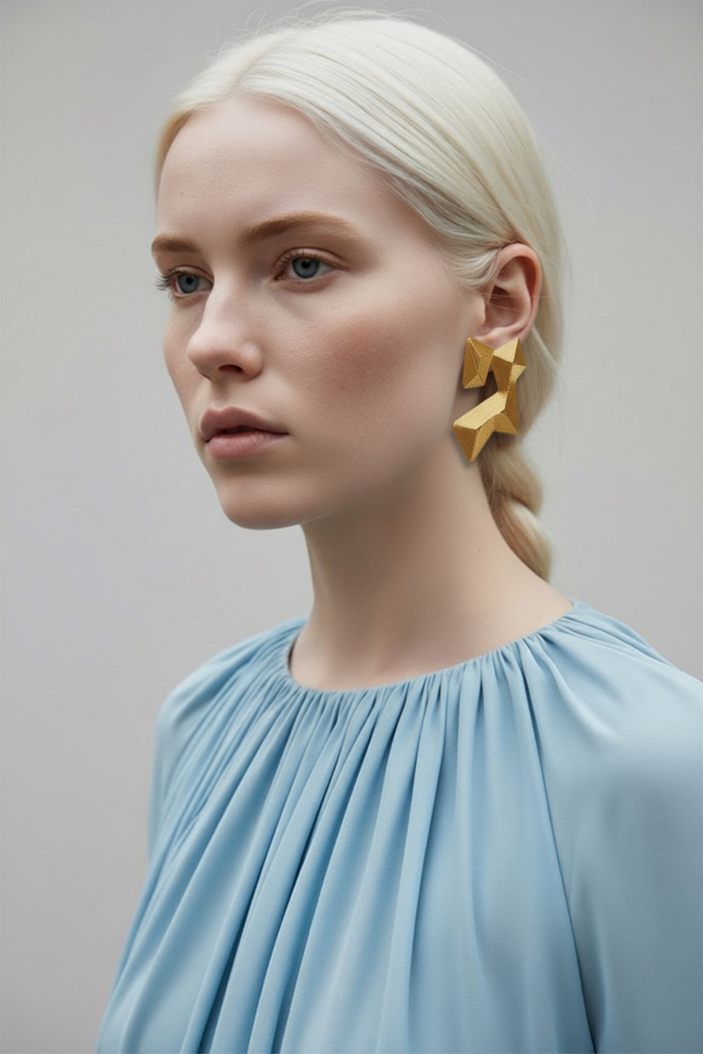 "Course" optical earrings