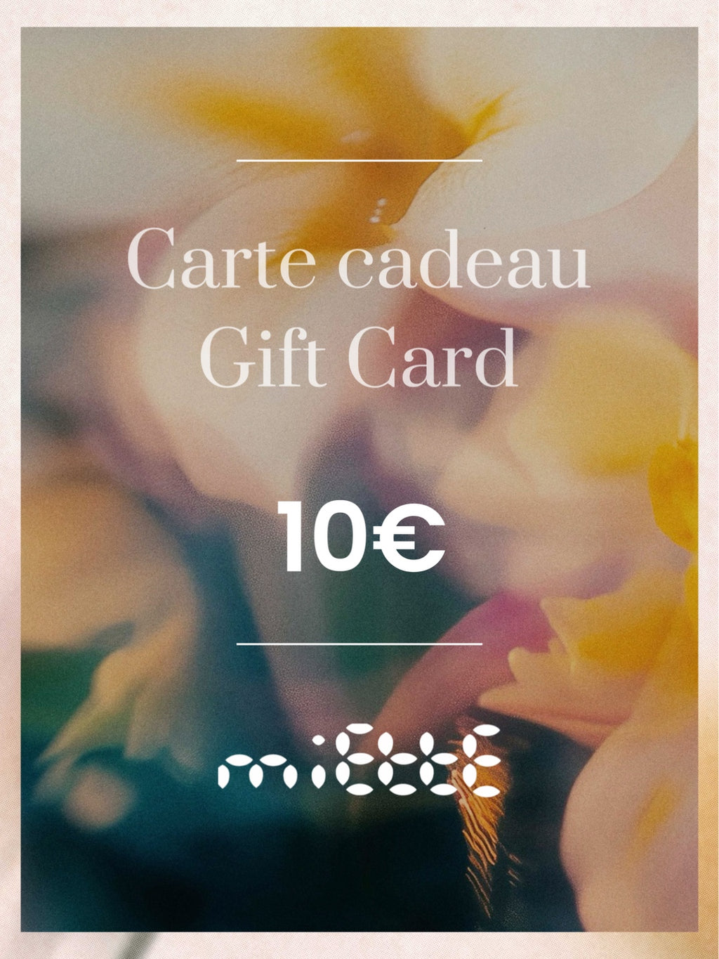 Carte cadeau Miette
