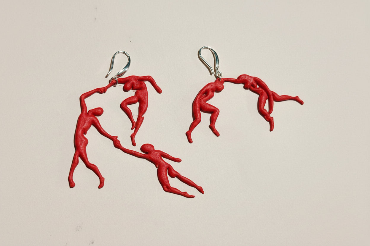 French design Matisse earrings by miette 