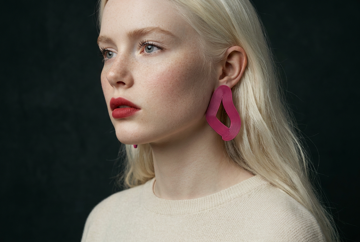 "Linear" Earrings Bauhaus Inspiration