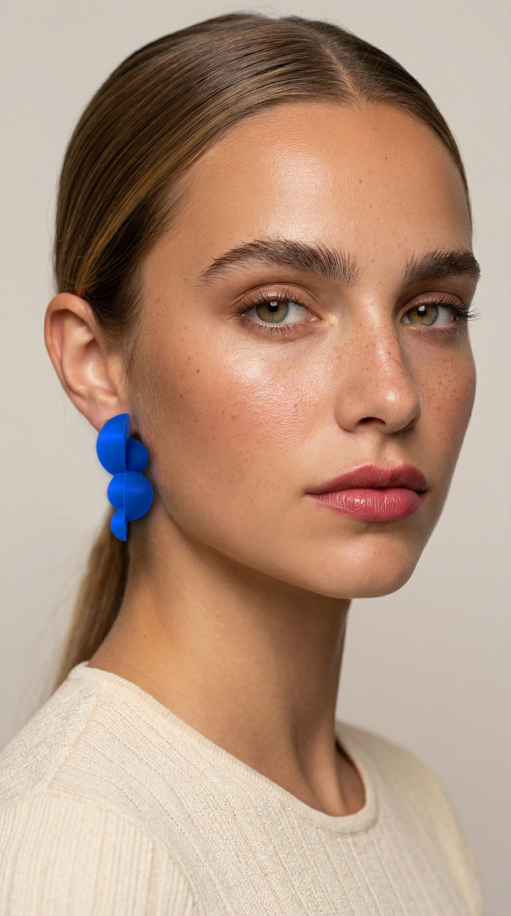 Boucles miette bleu