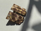 "Jardin Zen" - handmade PLA bioplastic earrings - Miette jewelry