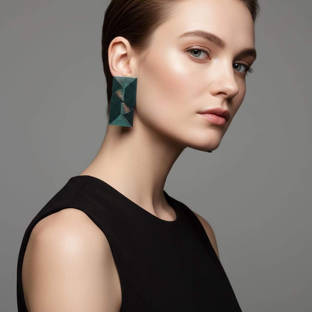  - sustainable bioplastic jewelry - Miette