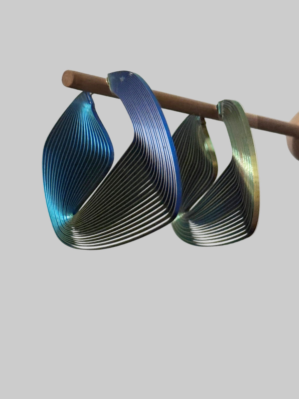 "Circonstances" Hoop Earrings