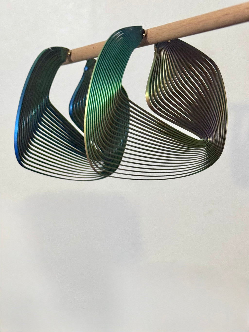 "Circonstances" Hoop Earrings