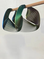 "Circonstances" Hoop Earrings